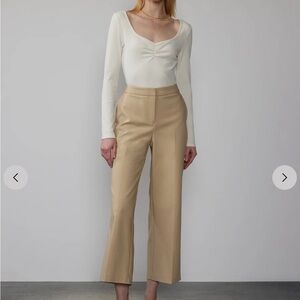 NWT High Rise Wide Leg Pants